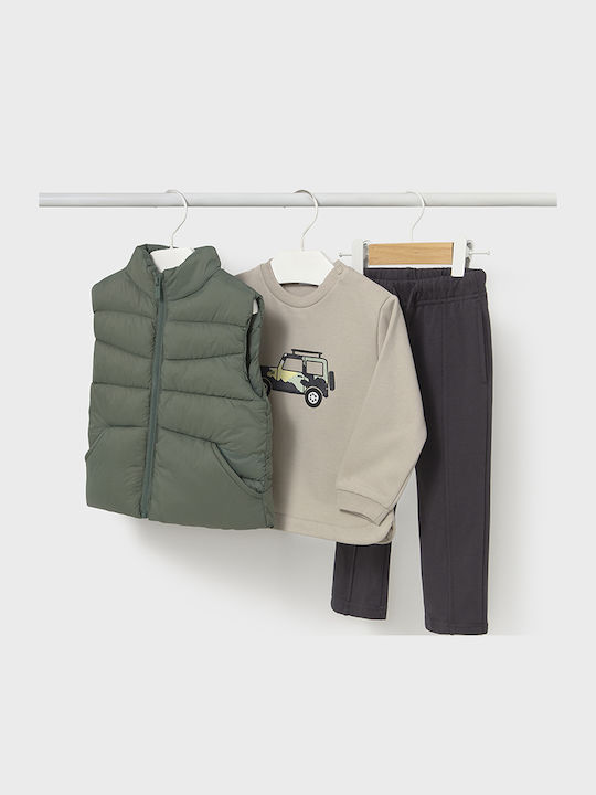 Kids' Set with Pants Winter 3pcs Green