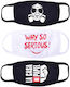 Moda4u Protective Mask Fabric White MA41 3pcs