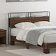 vidaXL Wooden Bed Headboard Brown Oak 150cm