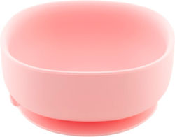Zingies Baby Food Bowl Willy made of Silicone Pink