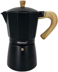 KING Hoff Espresso Pot Black