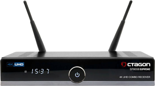 Octagon Δορυφορικός Αποκωδικοποιητής Sf8008 SF8008_S 4K UHD DVB-S2X