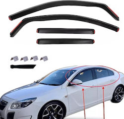 Σετ Ανεμοθραύστες Μπροστινοί και Πίσω για Opel Insignia 4τμχ VETRBR0071