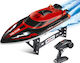 Techkidz Remote Controlled Boat 2.4ghz 25km/h Speedboat Model Black Red