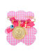 Graloro Kinder Sicherheitsnadel aus Vergoldetem Silber für Mädchen