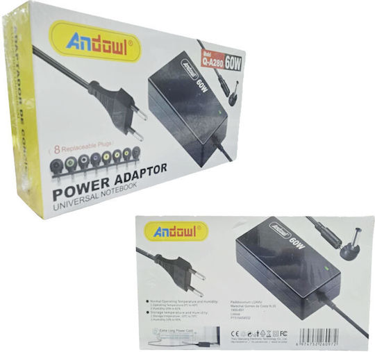 Andowl Universal Încărcător Laptop 60W