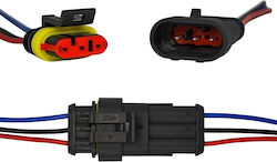 Superseal 3 Pin Watertight Connector