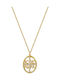 Graloro Halskette Konstantin Talisman aus Vergoldetem Silber mit Zirkon