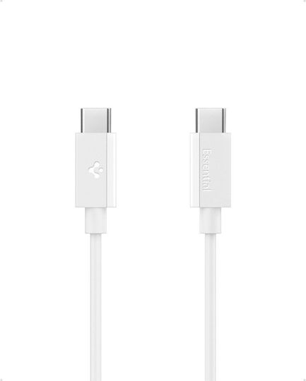 Spigen USB 2.0 Cable USB-C Male - USB-C 60W PD White 2m ACA08719