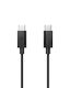 Spigen USB 2.0 Cable USB-C male - USB-C 60W PD Μαύρο 2m ACA08720