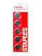 Staples Powerx Μπαταρίες Λιθίου Ρολογιών CR2025 5τμχ