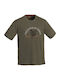 Pinewood Moose T-shirt in Khaki color