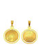 Anhänger Kinder Amulett Beidseitig aus Gold 9K GK30430