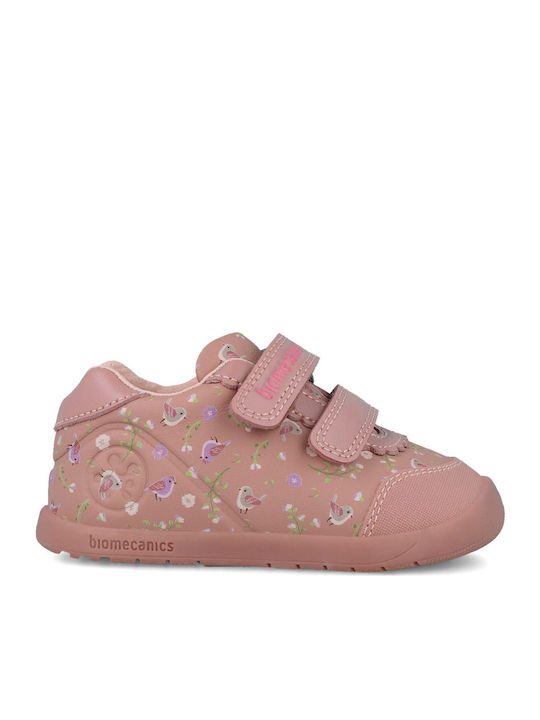Biomecanics Kiss Kids Sneakers with Scratch Pink