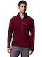 Fast Trek Iii Half Sweater Long Sleeve Burgundy