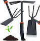 Hoe Small Hoe Hook Claws Double-Sided Garden Tool 28.5cm Metal