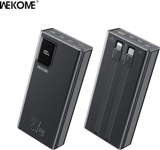 WK WP-94A Power Bank 20000mAh 27W Μαύρο