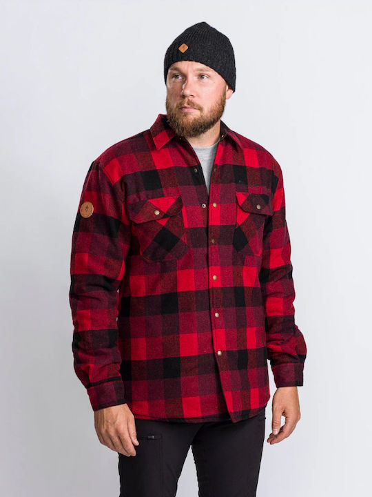 Langärmlig Hemd Rot