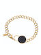 Graloro Damen Armband aus Stahl Vergoldet