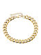 Graloro Gold Plated Steel Anklet Chain