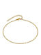 Graloro Gold Plated Stainless Steel Anklet from Stainless Steel