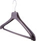 HANGERHUB Κρεμάστρα Ρούχων Μαύρη 1241.0142 20τμχ