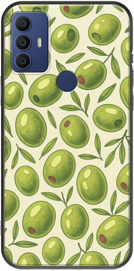 Olive Vibes TCL 305 306 30E 30SE Черен TPU Силикон