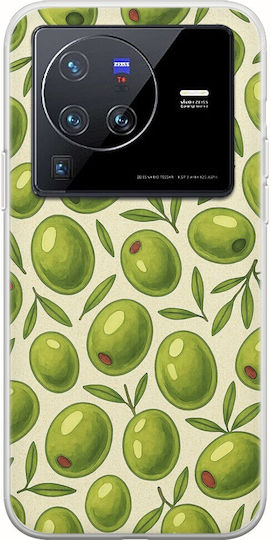 Olive Vibes Vivo X80 Pro Husa Flexibila TPU Silicon Transparent