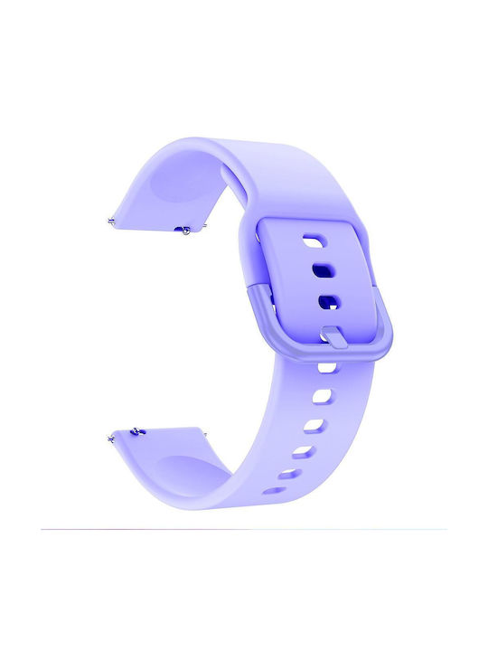 Λουράκι Σιλικόνης Smart Clasp Xiaomi Redmi Watch 5 Lite 12cm|8 5cm Μωβ Λιλά