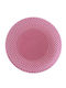 Bordallo Pinheiro Teller Wüste Keramik Rosa 23cm