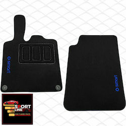 Racesport Предни 2 Бр За Smart За Двама 2007-2014 Черни