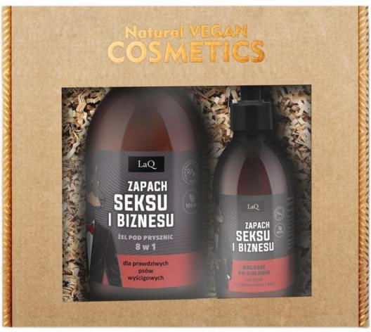 LaQ The Smell Of Sex And Business Skin Care Set for Body Cleaning 2pcs