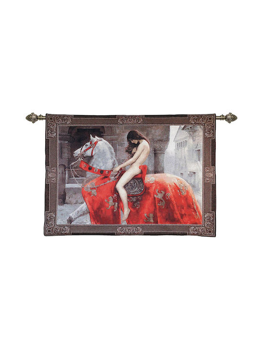 Signare Decorative Tapestry Handmade from Fabric 139x105cm