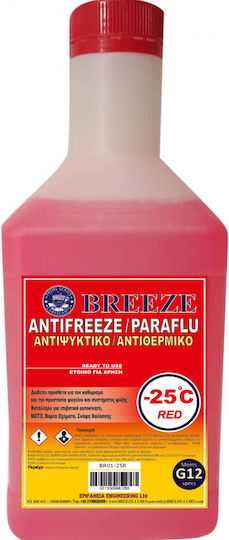 Breeze Kühlmittel für den Kühler Auto Rot Farbe 1Es