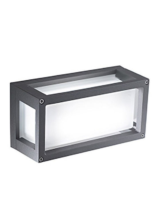 Zafferano Wall-Mounted Outdoor Light LED IP54 10W with Natural White Light