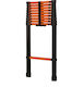 Vesta Telescopic Ladder Iron 10 of Steps with Maximum Height 3.9m