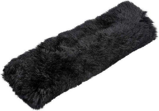 Autogurt Polster Schwarz Wollig Weiches Sheepskin 26x9mm