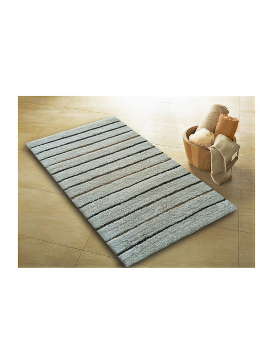 Texi Bath Πατάκι Μπάνιου Βαμβακερό 1039305125-01 Μπεζ 60x90εκ.