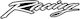 Universal White Racing Label Decorative Sticker 10pcs Racingwp Print