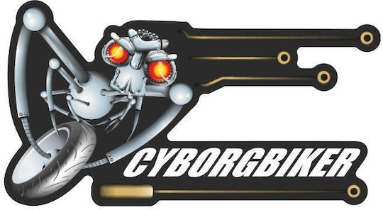 Декоративен Стикер Universal Cyborgbiker Lux Label 2бр 5012p Print