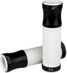 Driven Racing Γκριπ Ανοιχτά Αντίβαρα Τιμόνι 22mm Μήκος:123mm D3 Medium D3bk/wt Μαύρο-λευκό