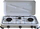 Proton Countertop Burner Flüssiggas Triple Weiß