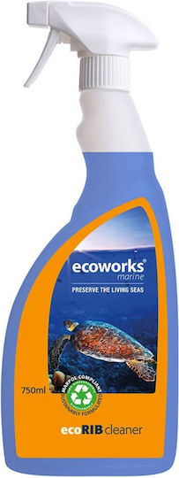 Eco Works Marine Καθαριστικό Φουσκωτού Μπαλονιού Rib Hypalon Pvc Καουτσουκ 750 Ml