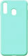 A20e Back Cover Silicon Turcoaz (Galaxy A20e)