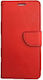 X3 Nfc X3 Pro Book Synthetic Leather Red (Poco X3 NFC / X3 Pro)