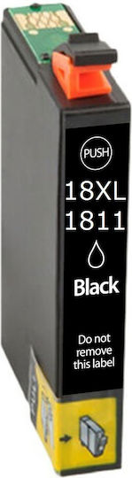 ΣΥΜΒΑΤΟ ΚΑΙΝΟΥΡΓΙΟ ΜΕΛΑΝΙ EPSON Μαύρο T18XL T1811 14ml XP102, XP202, XP205, XP30, XP302, XP305, XP33, XP402, XP405 14ml Μαύρο
