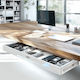 Ergo Office Plastic Sertar de birou Alb