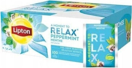 Τσάι Lipton Feel Good Selection Relax Μέντα 100 Φακελάκια