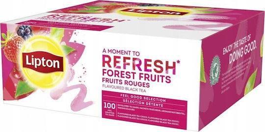 Τσάι Lipton Feel Good Selection Refresh Φρούτα Του Δάσους 100 Φακελάκια