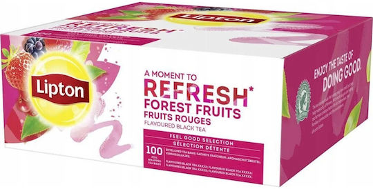 Чай Lipton Feel Good Selection Refresh Горски Плодове 100 Чайни Пакетчета